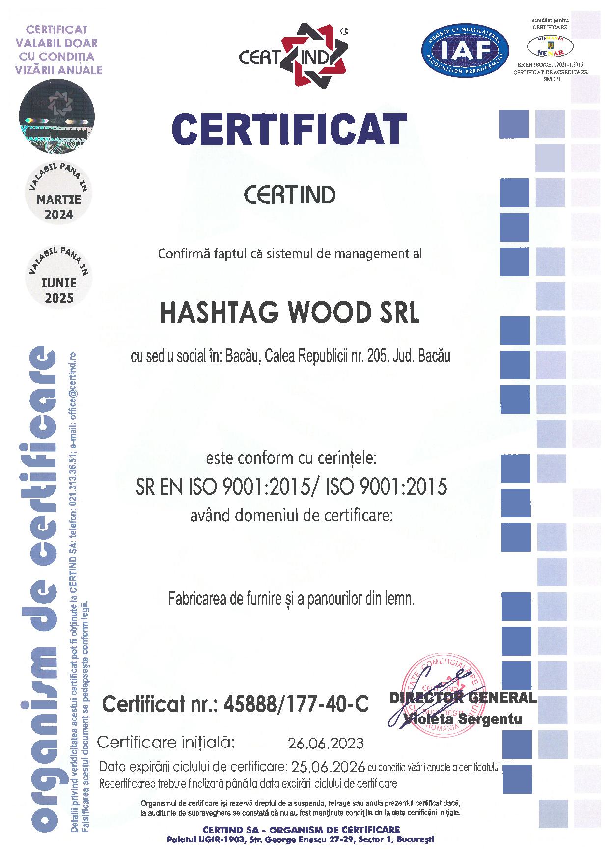 certificat-ISO-9001-2015-Hashtag-Wood